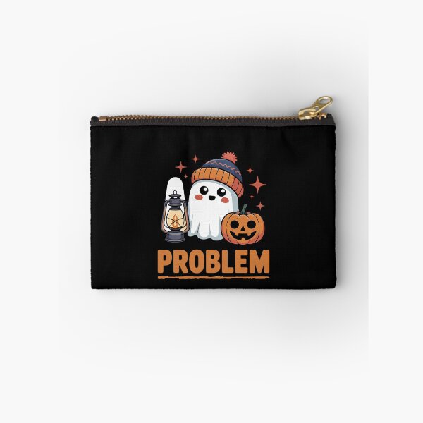 Item preview, Sarcastic I Identify As A Problem Halloween Ghost Quote designed and sold by SnackPAC.