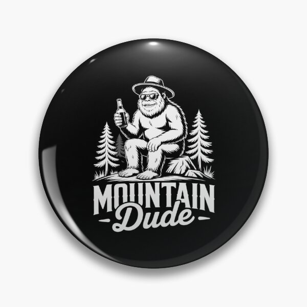 Item preview, Sasquatch Camping Retro Montaña Dude Backcountry designed and sold by SnackPAC.