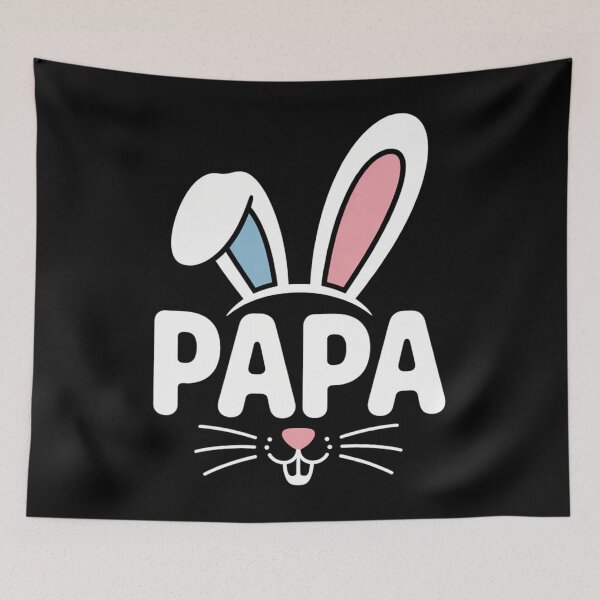 Item preview, Papa Bunny Face Family Father's Day Easter designed and sold by CruelShadesSt.