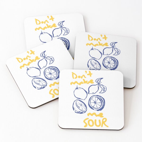 Item preview, Don't make me SOUR - lemon design designed and sold by charlottebsells.