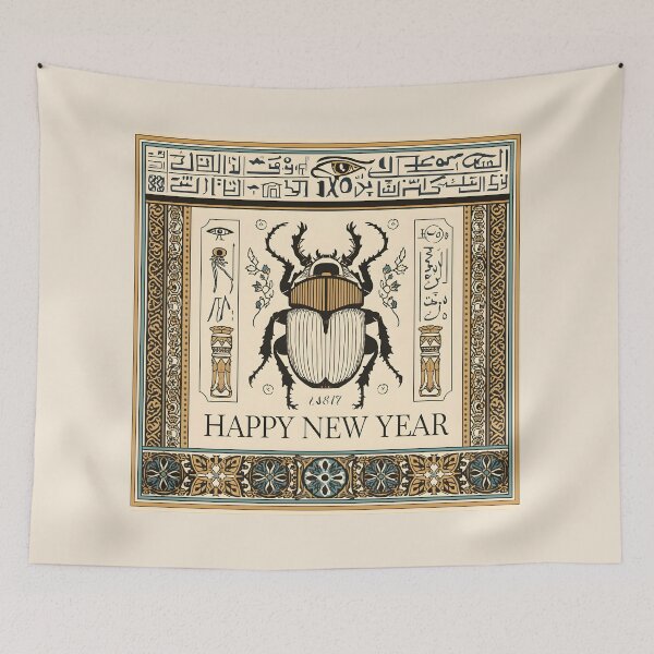 Item preview, Golden Scarab Beetle | Ancient Egyptian New Year Talisman designed and sold by TheCuriousPawn.