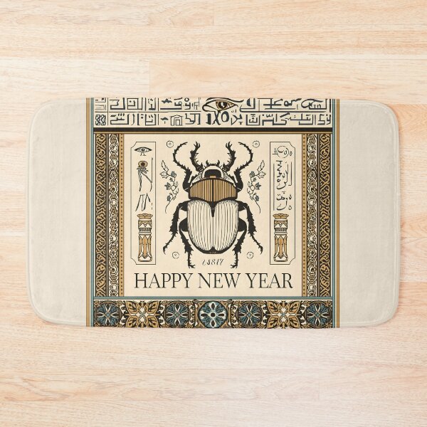 Item preview, Golden Scarab Beetle | Ancient Egyptian New Year Talisman designed and sold by TheCuriousPawn.