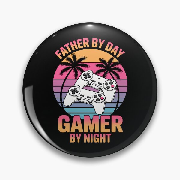 Item preview, father by day gamer by night designed and sold by CruelShadesSt.