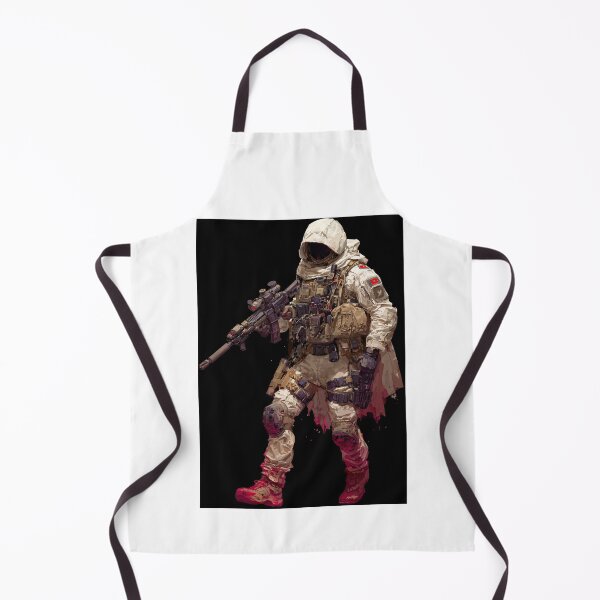Item preview, White winter camo sniper with futuristic hooded cloak designed and sold by Piotrek0001.