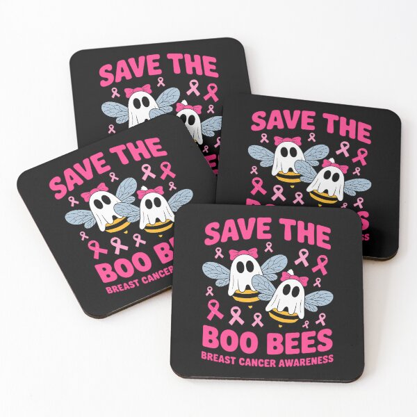 Item preview, Save The Boo Bees Breast Cancer Awareness Ghost Halloween designed and sold by SnackPAC.