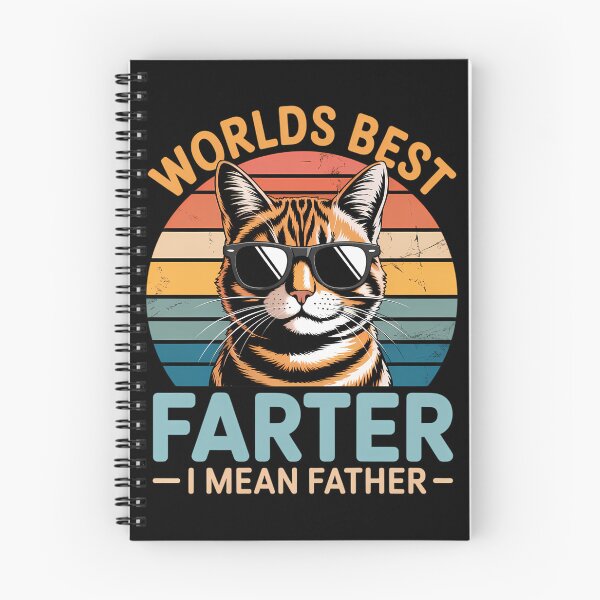 Item preview, World's Best Farter I Mean Father Cat Dad Fathers Day designed and sold by CruelShadesSt.