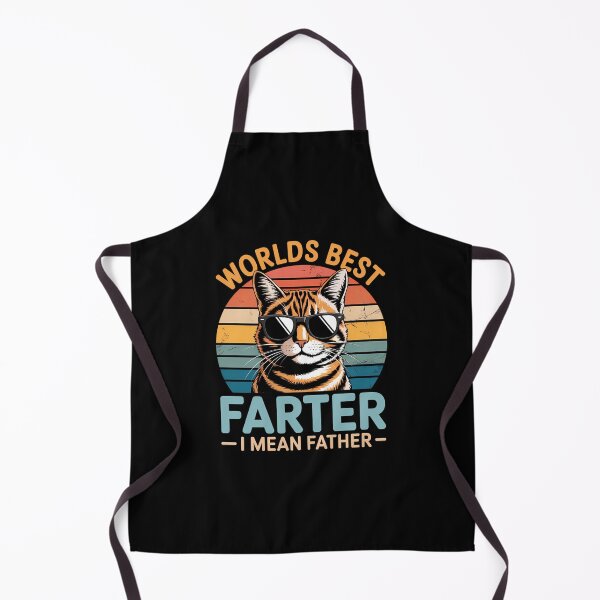Item preview, World's Best Farter I Mean Father Cat Dad Fathers Day designed and sold by CruelShadesSt.