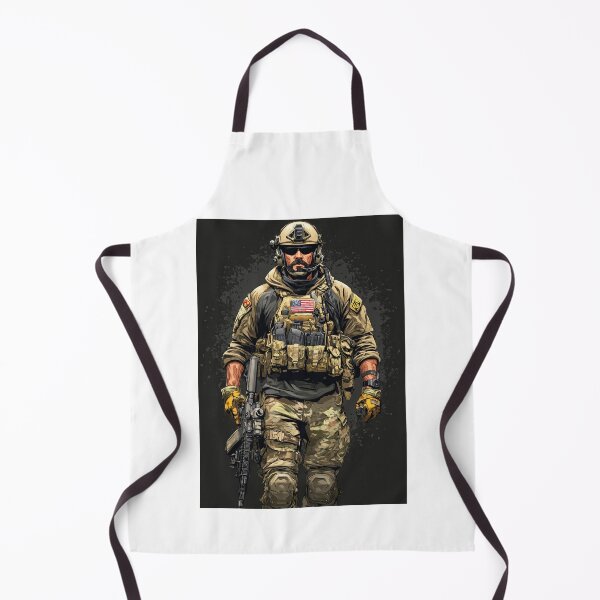 Item preview, Bearded american operator with sunglasses and tactical headset designed and sold by Piotrek0001.