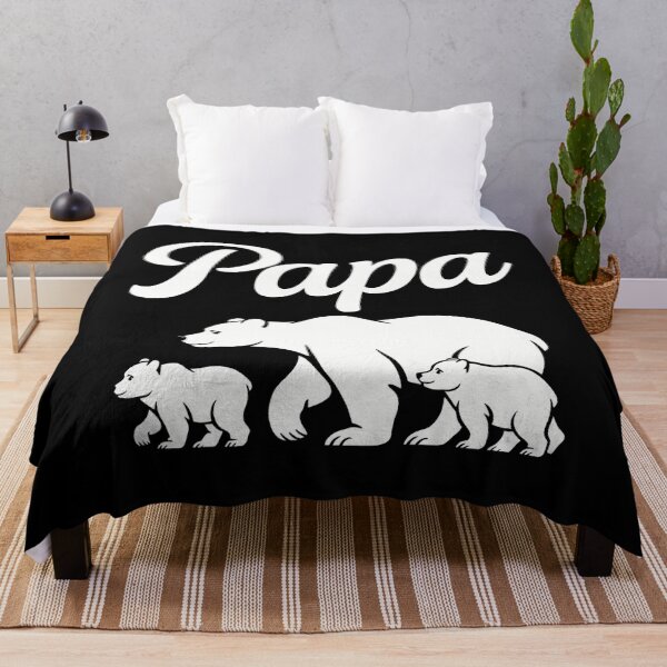 Item preview, Twin Dad Papa Bear Two Cubs 2 Kids Father's Day Gift designed and sold by CruelShadesSt.
