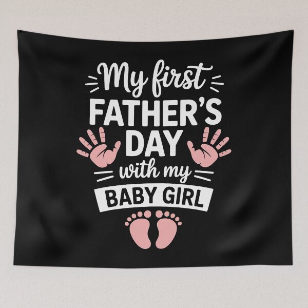 Item preview, My First Fathers Day Baby Girl designed and sold by CruelShadesSt.