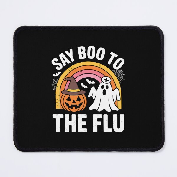 Item preview, Say Boo to The Flu Nurse Ghost Halloween Squad designed and sold by SnackPAC.
