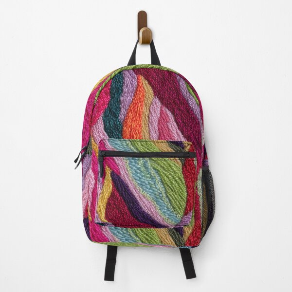 Item preview, Vibrant Abstract Faux Embroidery Pattern designed and sold by Nicholas Panek.