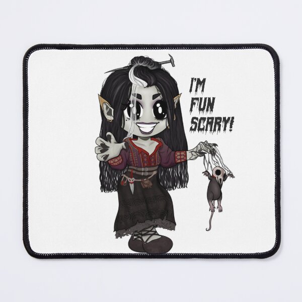 Item preview, Chibi Laudna with Pâté Text Ver. (Critical Role C3) designed and sold by bajablaest.