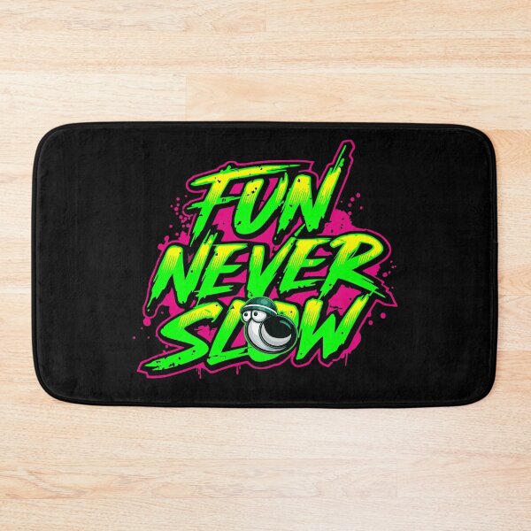 Item preview, Fun Never Slow – Street Art Neon Design for Energetic Souls designed and sold by snewen.