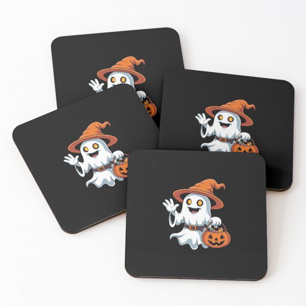 Item preview, Scary Halloween Gnome Ghost Spooky Candy Bag designed and sold by LittleDame.