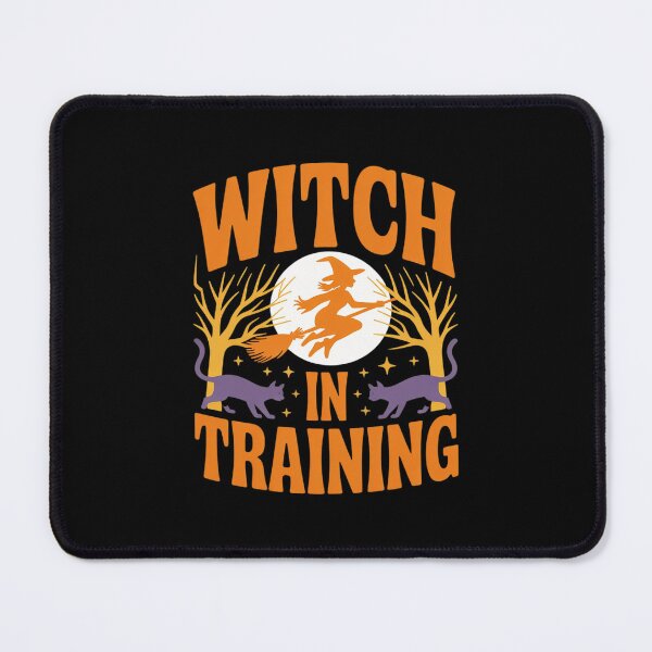 Item preview, Scary On Her Broom Halloween Party Spooky Witch In Training designed and sold by LittleDame.