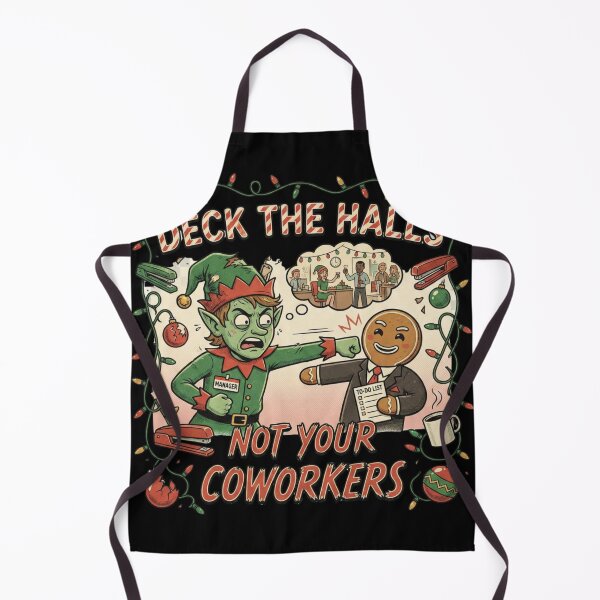 Item preview, Deck The Hall Not Your Coworkers designed and sold by CatherineLievre.