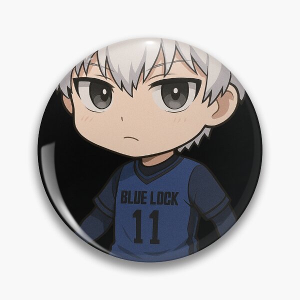 Item preview, Chibi Nagi Seishiro: Blue Lock Anime Soccer Sticker designed and sold by FluxCulture.