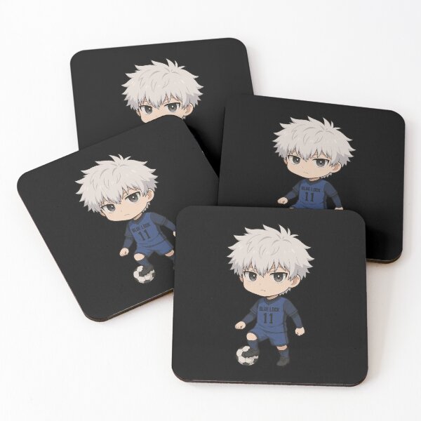 Item preview, Chibi Nagi Seishiro: Blue Lock Anime Soccer Sticker designed and sold by FluxCulture.