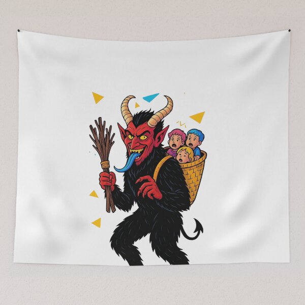 Item preview, Krampus Rising – Dark Christmas Legend for Bold Souls designed and sold by GlobalBoom.