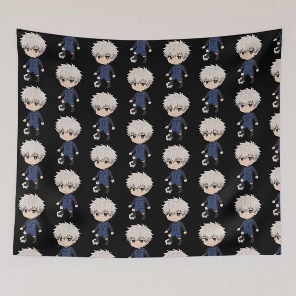 Item preview, Chibi Nagi Seishiro: Blue Lock Anime Soccer Sticker designed and sold by FluxCulture.