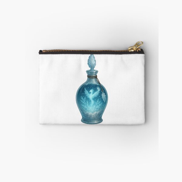 Item preview, Glacial Rebirth Tonic – Frost Phoenix Potion Art designed and sold by AlcheArtsStudio.