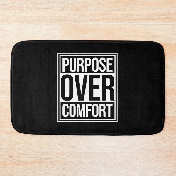 Item preview, Purpose Over Comfort Motivation Mindset Growth designed and sold by shirt-o-mat.