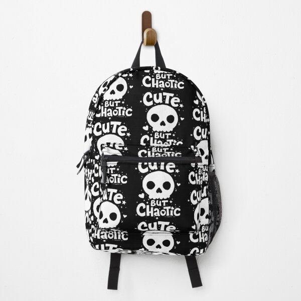 Item preview, Cute But Chaotic - Skull Hearts Stars Hand-Drawn Art Type designed and sold by malhanasbih.