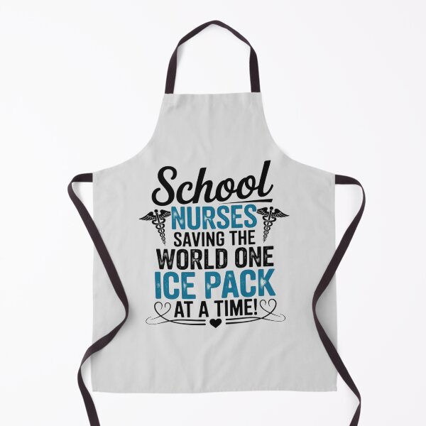 Item preview, School Nurses Saving The World One Ice Pack at A Time designed and sold by LittleDame.