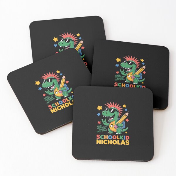 Item preview, Schoolkid Nicholas Loud, Bright and Rockin´ Personalized designed and sold by LittleDame.