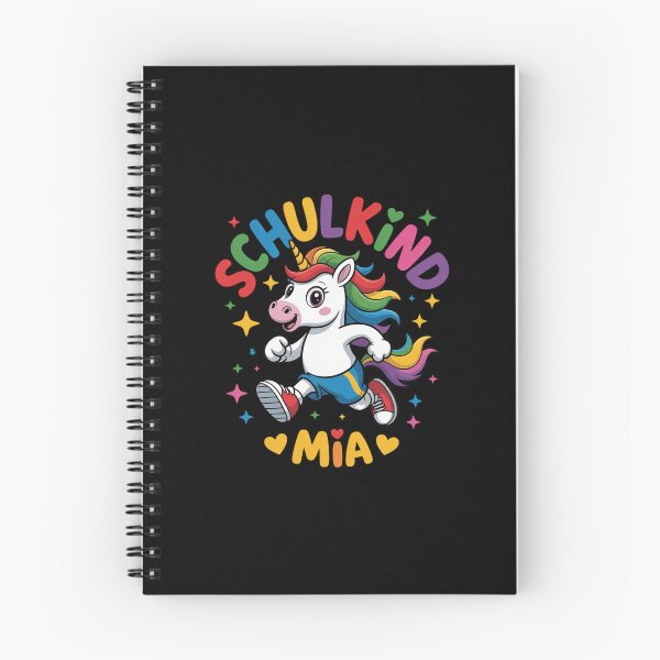 Item preview, Schulkind Mia Personalised First Day of School Cute Unicorn designed and sold by LittleDame.