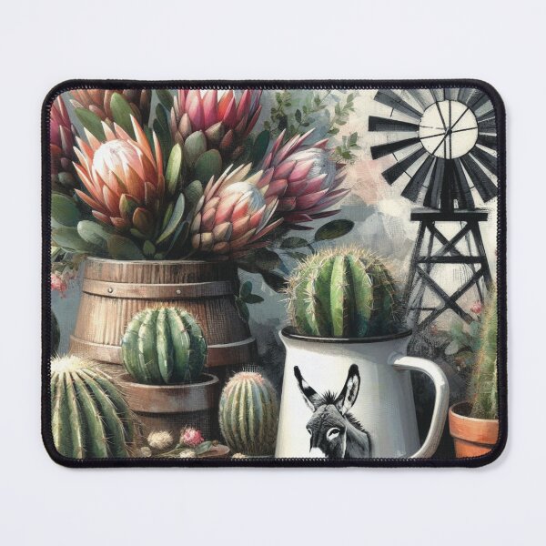Item preview, Protea Windmill vintage designed and sold by DixieArt99.