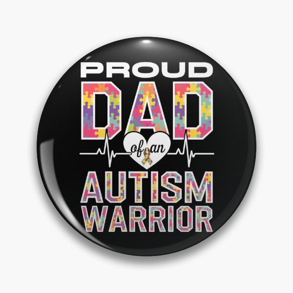 Item preview, autism Dad Autism awareness warrior designed and sold by CruelShadesSt.
