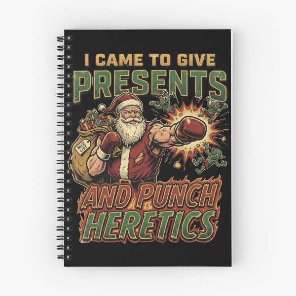 Item preview, I Came to Give Presents and Punch Heretics designed and sold by CatherineLievre.