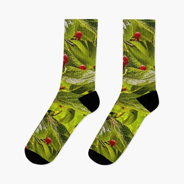 Item preview, Red Forest Berries After Rain designed and sold by aadventures.