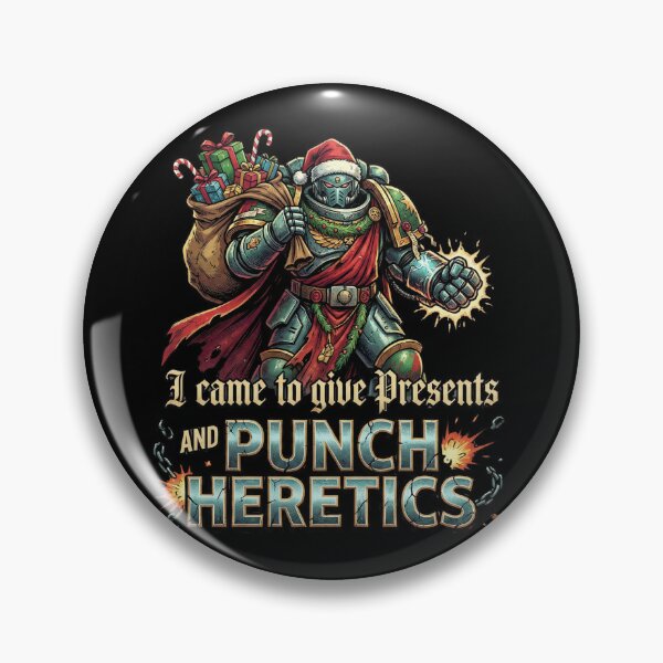 Item preview, I Came to Give Presents and Punch Heretics designed and sold by CatherineLievre.