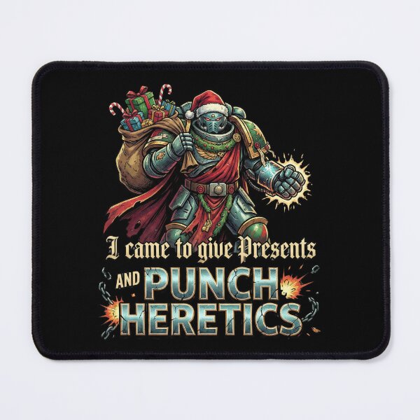 Item preview, I Came to Give Presents and Punch Heretics designed and sold by CatherineLievre.