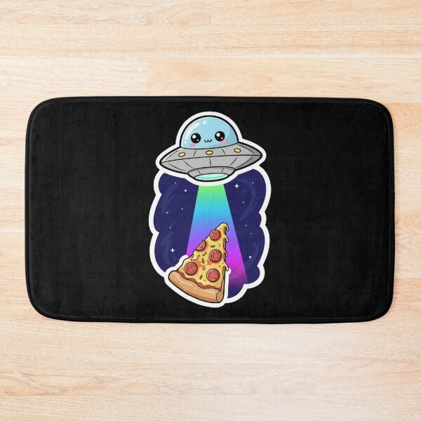 Item preview, Alien Abducted Pizza designed and sold by plastikelectrik.
