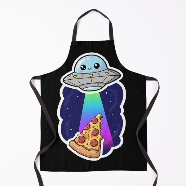 Item preview, Alien Abducted Pizza designed and sold by plastikelectrik.
