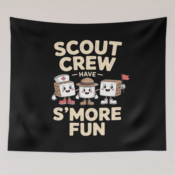 Item preview, Scout Crew Smores Summer Scout Camps Counselors designed and sold by LittleDame.