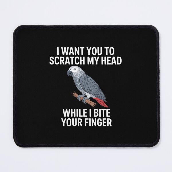 Item preview, Scratch My Head African Grey Owner African Grey Parrot Lover designed and sold by LittleDame.