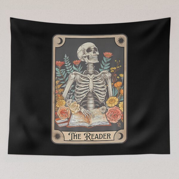 Item preview, The Reader Tarot Skeleton designed and sold by bwnkgfdty26.