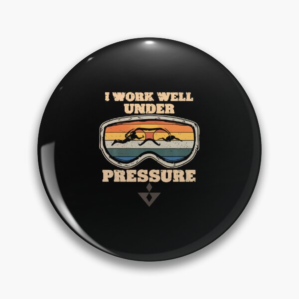 Item preview, I Work Well Under Pressure Diving Scuba Sea designed and sold by malhanasbih.