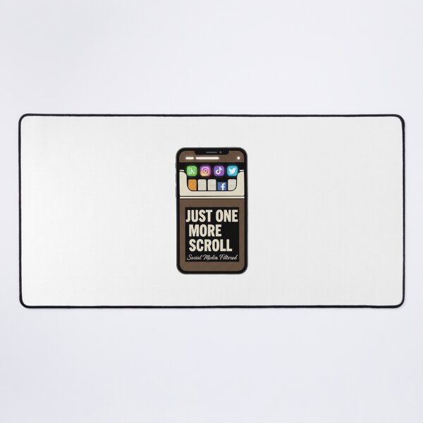 Item preview, Just One More Scroll Illustration designed and sold by TopShoop1.