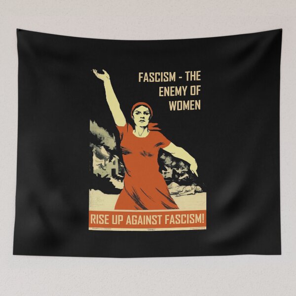 Item preview, Fascism - the Enemy of Women designed and sold by Radical Poster Collective.