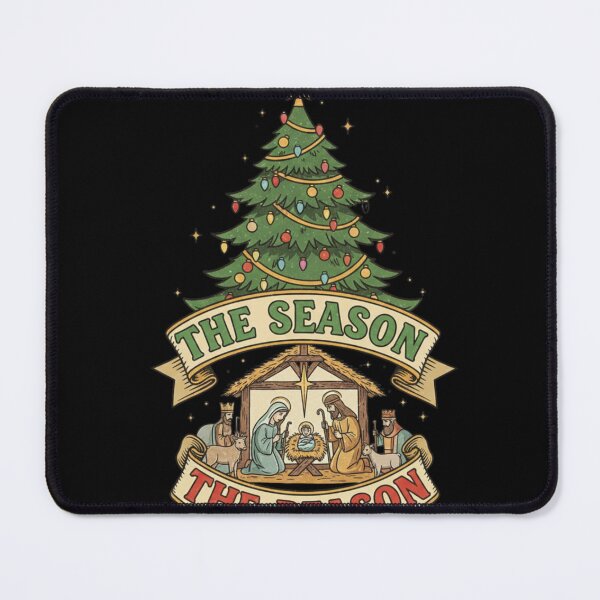 Item preview, Christmas Tree The Season The Reason designed and sold by CatherineLievre.