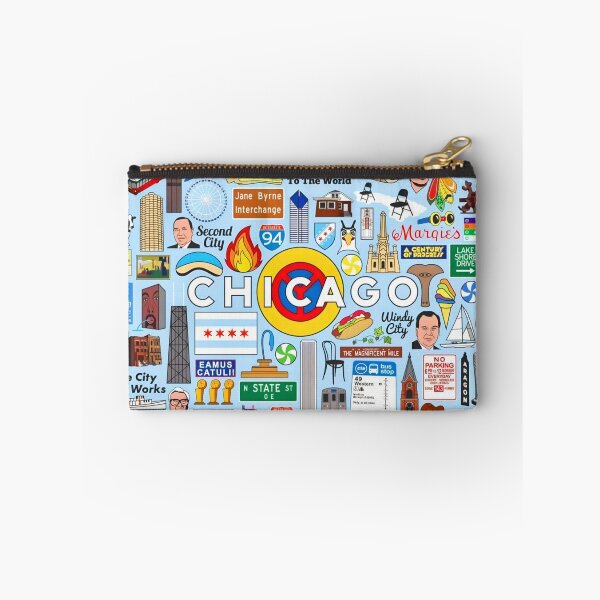 Item preview, Chicago Iconic Landmarks Signs & Symbols & People Places & Things  - Illinois designed and sold by CMooreWorx.