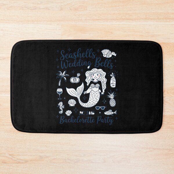 Item preview, Seashells & Wedding Bells Beach Bach Crew Bachelorette 2025 designed and sold by GasVille.