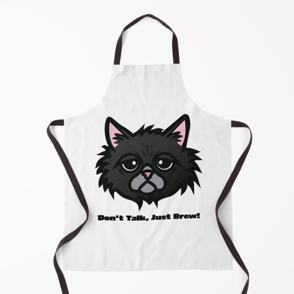 Item preview, Grumpy Kitty: Don't talk, just brew! designed and sold by WowStudiosAus.