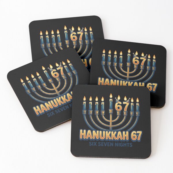 Item preview, Hanukkah 67 Six Seven Meme designed and sold by CatherineLievre.